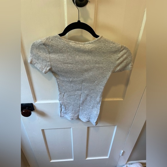 H&M Basic Gray Top Size XS - Picture 3 of 5
